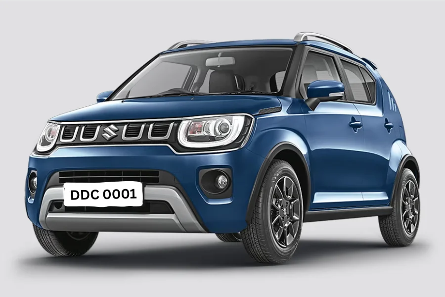 Fancy number plates in India